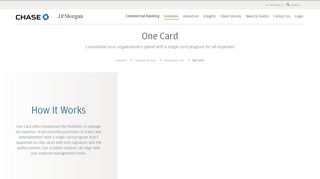 
                            9. One Card - jpmorgan.com