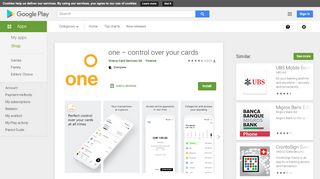 
                            9. one – control over your cards - Apps on Google Play