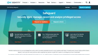 
                            9. One Identity Safeguard: Secure, Manage and Record ...