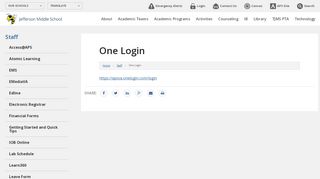 
                            4. One Login - Thomas Jefferson