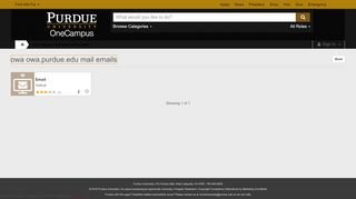 
                            2. OneCampus | owa owa.purdue.edu mail emails - One Purdue