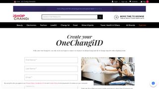 
                            3. OneChangiID - iShopChangi