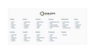 
                            3. One.com Web hosting - Domain • Hosting • E-mail