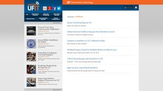 
                            7. OneDrive | University of Florida Information Technology News