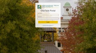 
                            4. OneTech Portal - Arkansas Tech University