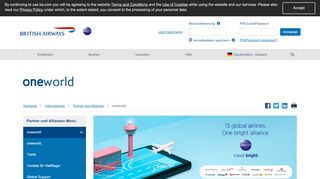 
                            5. oneworld | Informationen | British Airways