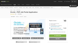 
                            7. OnJob - PHP Job Portal Application by codeglamour | CodeCanyon