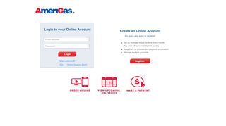 
                            2. Online Account - Login - AmeriGas