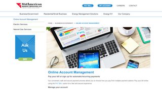 
                            5. Online Account Management - MidAmerican Energy Services, LLC