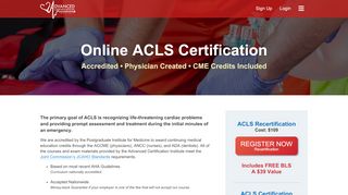 
                            8. Online ACLS Certification and Recertification - aciacls.com