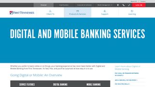 
                            4. Online and Internet Banking - First Tennessee Bank
