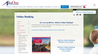 
                            1. Online and Mobile Banking | AltaOne Federal Credit Union