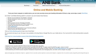 
                            5. Online and Mobile Banking - ANB Bank