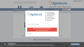 
                            1. Online Apotheke Apons.eu - Ihre private …