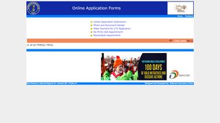 
                            1. Online Application Forms - Online FRRO Form