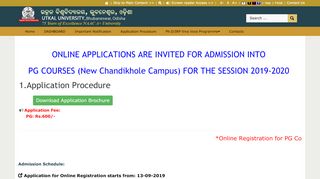 
                            4. ONLINE APPLICATIONS ARE INVITED FOR ADMISSION ...