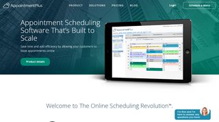 
                            8. Online Appointment Scheduling Software | AppointmentPlus