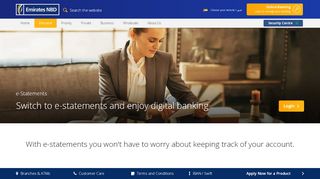 
                            2. Online Bank Statement, e-Statements | Emirates NBD