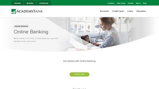 
                            4. Online Banking | Academy Bank