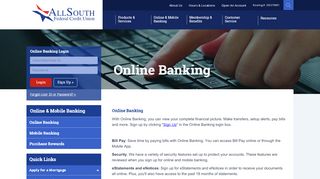 
                            4. Online Banking | AllSouth Federal Credit Union