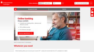 
                            2. Online-Banking - Always available - Kreissparkasse Tuttlingen