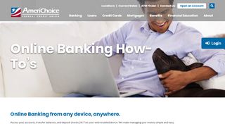 
                            2. Online Banking - AmeriChoice Federal Credit Union