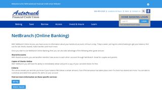 
                            1. Online Banking - Autotruck Financial CU