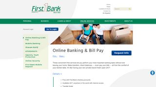 
                            5. Online Banking & Bill Pay | First Bank | Clewiston, …