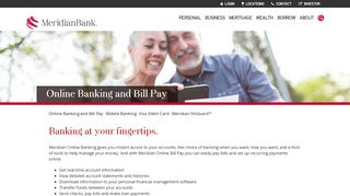 
                            2. Online Banking & Bill Pay | Meridian Bank