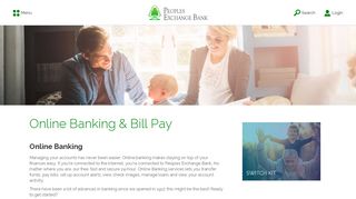
                            2. Online Banking & Bill Pay › Peoples Exchange Bank