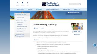 
                            5. Online Banking & Bill Pay | Washington Financial ...