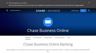 
                            8. Online Banking | Business Banking | Chase.com