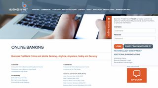 
                            8. Online Banking | Business First Bank