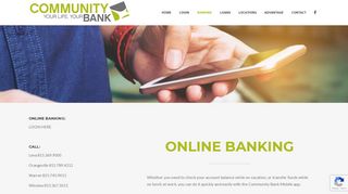 
                            7. ONLINE BANKING | Community Bank | Lena, …