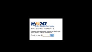 
                            9. Online Banking Community - Please Enter Your Credit Union ID