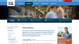 
                            2. Online Banking | esl.org