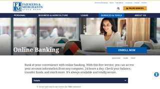 
                            11. Online Banking | Farmers & Merchants State Bank | Sylvania ...