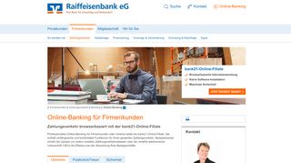 
                            2. Online-Banking Firmenkunden - Raiffeisenbank eG