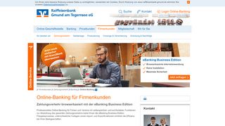 
                            1. Online-Banking Firmenkunden - Raiffeisenbank …