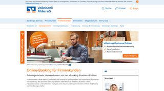 
                            4. Online-Banking Firmenkunden - Volksbank Filder eG