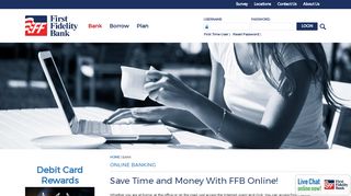 
                            7. Online Banking - First Fidelity Bank