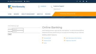 
                            1. Online Banking - First Kentucky Bank | Partnering with you ...