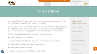 
                            11. Online Banking - Fond du Lac Credit Union - …
