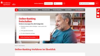 
                            2. Online-Banking | Frankfurter Sparkasse