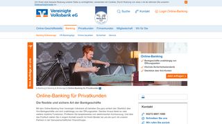 
                            2. Online-Banking für Privatkunden - Vereinigte Volksbank eG