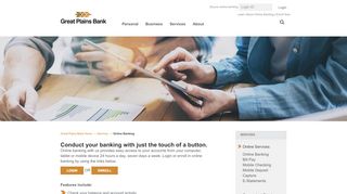 
                            6. Online Banking › Great Plains Bank - gpbankok.com