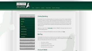 
                            4. Online Banking - Grundy Bank (Morris, IL)