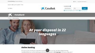 
                            2. Online banking | HolaBank | CaixaBank