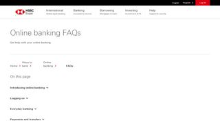 
                            9. Online Banking: HSBC Expat
