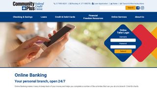 
                            9. Online Banking | Illinois - Community Plus FCU